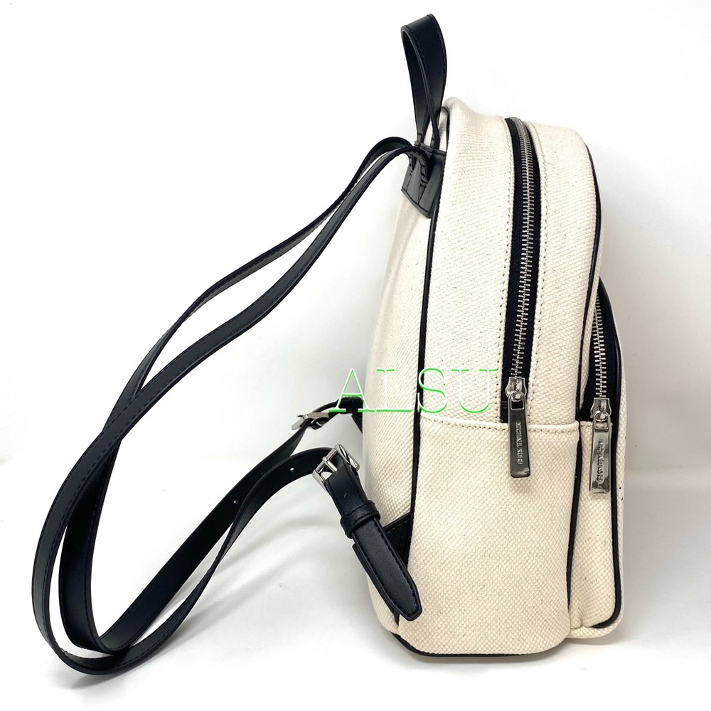 Michael Kors Abbey Backpack Medium Canvas Print - Picture 3 of 8